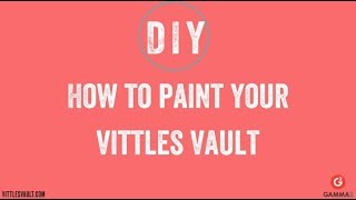 Easy DIY  How to Paint Your Vittles Vault [upl. by Cir]