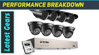 ZOSI 1080P Security Camera System Best Surveillance Solution in 2024 [upl. by Hctim]