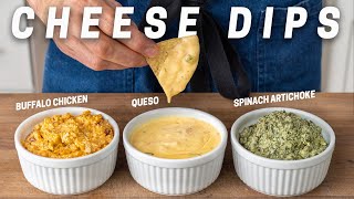 The 3 Essential Hot Cheese Dips [upl. by Yhotmit]