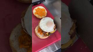 Cheese Bacon Hamburger  Korean Street Food shortvideo [upl. by Server]