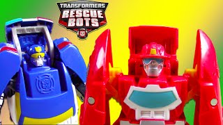 Transformers Rescue Bots Toy UNBOXING  Transformers Pretend Play  JackJackPlays [upl. by Nidorf]