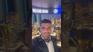 Mehdi has a message for Inter Fans 📲 IMInter Shorts [upl. by Derry426]