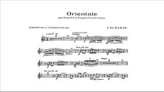 Joseph Edouard Barat Orientale Rick Leister trumpet [upl. by Aramad]