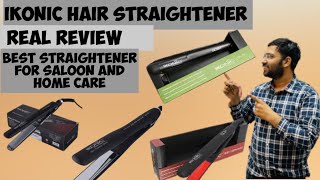 Ikonic top 4 hair straightener  A real review about ikonic hair straightener [upl. by Olenta287]