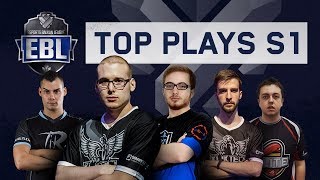 EBL LoL  NAJBOLJI PLEJEVI SEZONA 1 [upl. by Nylsoj]