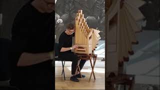 Paweł Janas  portative organ Instrument Fair 2020 [upl. by Herald]