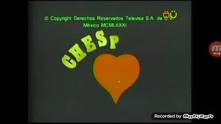 Chespirito 1981 Abertura Programa 14 [upl. by Nehepts]