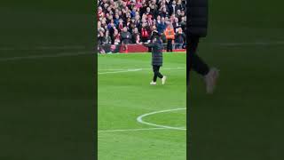 Jurgen fist pump vs Sheffield United anfield LFC LiverpoolFC JurgenKlopp SheffieldUnited [upl. by Naicul]