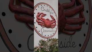 Crabbys 🦀 restaurant oceanside outside view in Daytona beach ⛱️ Florida [upl. by Potter]