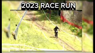 Poiana Brasov Romania 2023 Balkan Downhill Championships DH Race Run [upl. by Olivero]