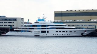 New Lürssen Yacht Quantum Blue [upl. by Eelarac945]