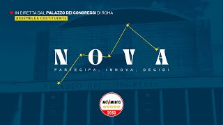 NOVA  In diretta da Roma l’evento conclusivo dell’Assemblea Costituente M5S [upl. by Ettore504]