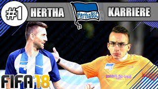 FIFA 18 Trainierkarriere 1 HERTHA BSC  ES GEHT LOS hahohe [upl. by Ydnik]