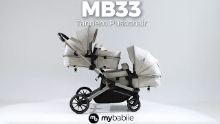 My Babiie MB33 Tandem Pushchair [upl. by Shirline]