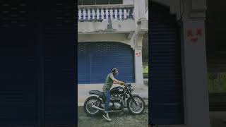 Triumph Thruxton 900  DampD full system Exhaust sound [upl. by Avrit]