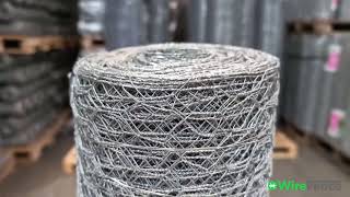 25mm Chicken Wire Netting Standard H12m x L50m  20g  WireFence [upl. by Chui]