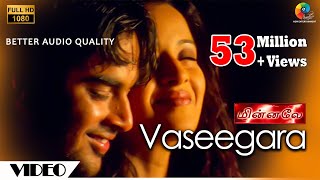 Vaseegara Official Video  Full HD  Minnale  Harris Jayaraj  Madhavan  Gautham V Menon [upl. by Araek]