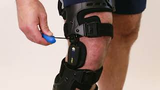 Osteoarthritis Unloader Knee Brace Fitting Video by Brace Direct [upl. by Noseaj21]