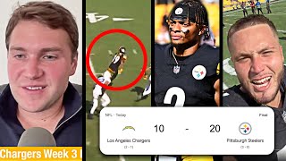 STEELERS ARE 30 PITTSBURGH STEELERS X LA CHARGERS POSTGAME REPORT [upl. by Daiz]