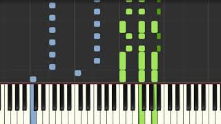 Devil Inside INXS Piano Tutorial Synthesia [upl. by Iolande670]