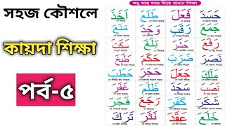 কায়দা শিক্ষা পর্ব৫ Kaida Shikkha part5 এক যবর দিয়ে উচ্চারণ শিক্ষা। [upl. by Yellehs523]