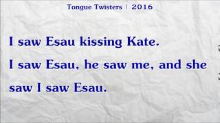 Tongue Twisters  133 [upl. by Enitsirt]