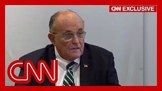 Rudy Giuliani challenged under oath on his election lies [upl. by Ahar]