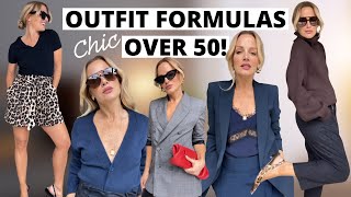 Outfit Formulas to Look ✨CHIC and ELEGANT ✨Every Day Over 45 [upl. by Eimas]