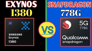 Exynos 1380 Vs Snapdragon 778G Processer Compression technical730 [upl. by Aivull]