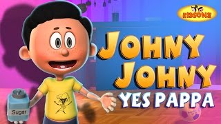 Johny Johny Yes Papa KIDS Nursery Rhyme  3D Animation English Rhymes Songs for Children  KidsOne [upl. by Seuguh434]