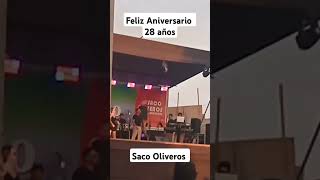 Saco Oliveros Siempre primeros ANIVERSARIO 2️⃣8️⃣ [upl. by Won]