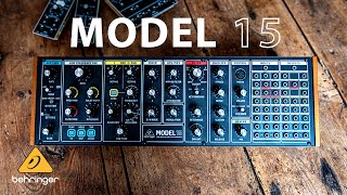 Introducing Behringer MODEL15 [upl. by Madaras229]