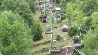 Cochem Sesselbahn in Germany Going Down  der Mosel 2 [upl. by Curt]