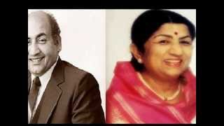 Mohammed Rafi and Lata Mangeshkar Songs  Part 23 HQ [upl. by Niveb]