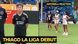 Thiago Messi DEBUT on La Liga futures as Inter Miami U12 against Real Sociedad U12  Football News [upl. by Urbanna958]