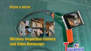 Extech BR250 Video Borescope Wireless Inspection Camera BR200 [upl. by Sivrup]