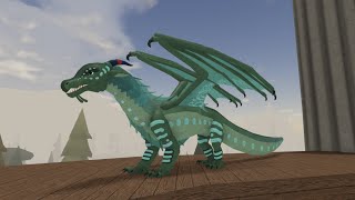 SeaWing Remodel Showcase  Wings of Fire Roblox [upl. by Muirhead]