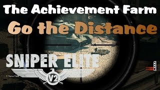 The Achievement Farm  Go the Distance Sniper Elite V2 [upl. by Fiedling]