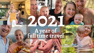 Highlights from a TRAVEL FAMILY exploring the world  The Newbys best bits of 2021 [upl. by Alroi133]