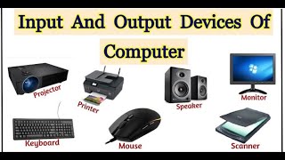 Difference between Input Devices and Output Devices🚨Both Input and Output Devices of Computer [upl. by Darnall]