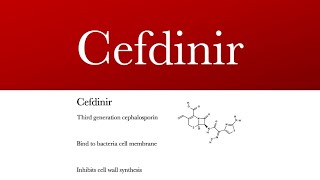 Cefdinir cefdinir antibiotic omnicef antibiotic  what is cefdinir used for [upl. by Noyar]