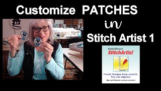 Create Awesome Patches With Embrilliance Stitch Artist 1 [upl. by Ilhsa]