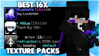 The BEST 16x Texture Packs For HYPIXEL Bedwars 189 FPS BOOST [upl. by Alberta588]