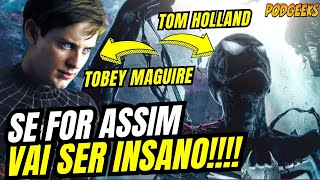 INSANOO HOMEMARANHA 4 PODE GUERRA DE SIMBIONTES COM TOBEY MAGUIRE E TOM HOLLAND [upl. by Ydiarf]