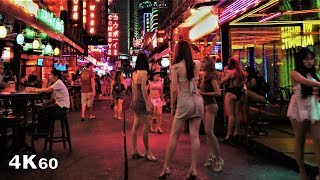 Bangkok Night Walk  Soi Cowboy to Sukhumvit Soi 4 amp Nana 4K [upl. by Yesima]