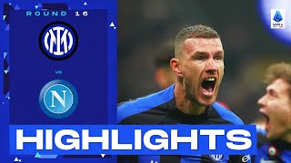 InterNapoli 10  Inter defeat the league leaders  Goal amp Highlights  Serie A 202223 [upl. by Ecnerret]