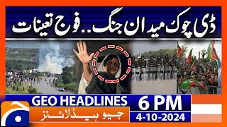 Geo News 6 PM Headlines  4th October 24 [upl. by Volny]