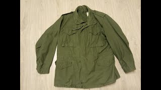 M65 Field Jacket Alpha Industries Inc 1979 [upl. by Schwarz]