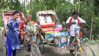 কন্যা রাশি রিক্সা ওয়ালা  হাসতে হাসতে পাগল হয়ে যাবেন  তারছেড়া ভাদাইমা  Bangla Natok [upl. by Nneb]