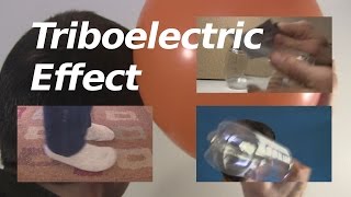 Triboelectric effectseries or triboelectricity [upl. by Gleich]